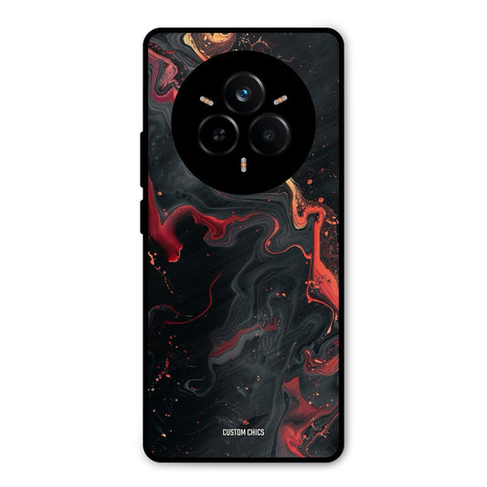 Black Artistic Art Realme 14 Pro Plus Mobile Back Cover - Aesthetic PrintShield Case