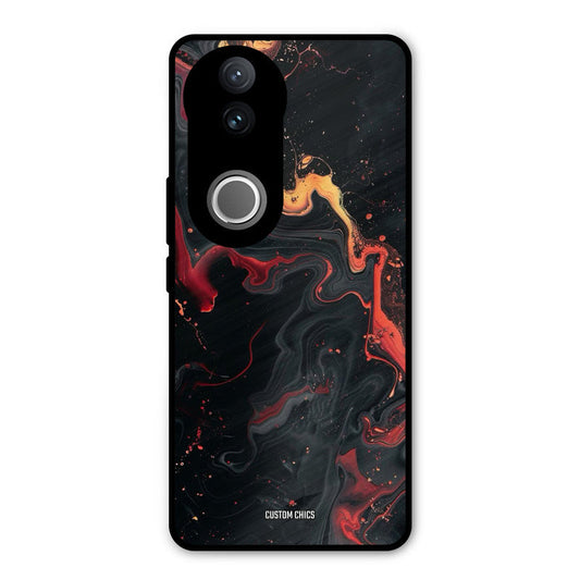 Black Artistic Art iQOO Z10R Mobile Back Cover - Aesthetic PrintShield Case