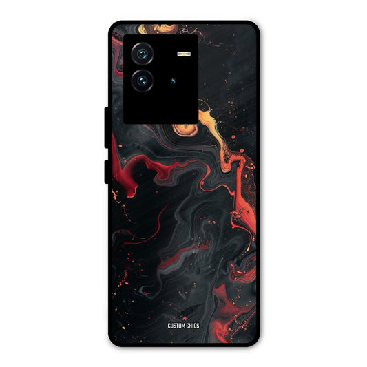 Black Artistic Art iQOO Neo 6 5G Mobile Back Cover - Aesthetic PrintShield Case