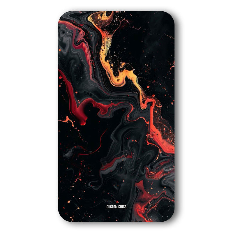 Black Artistic Art Case – Premium PrintShield Mobile Cover