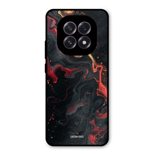 Black Artistic Art Oppo F29 Mobile Back Cover - Aesthetic PrintShield Case