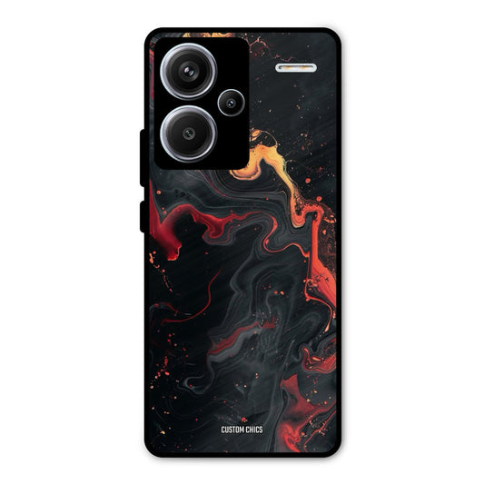 Black Artistic Art Redmi Note 13 Pro Plus Mobile Back Cover - Aesthetic PrintShield Case