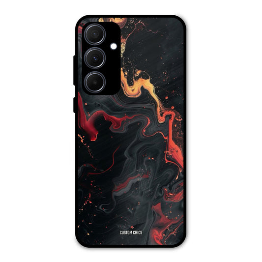 Black Artistic Art Samsung Galaxy A35 5G Mobile Back Cover - Aesthetic PrintShield Case