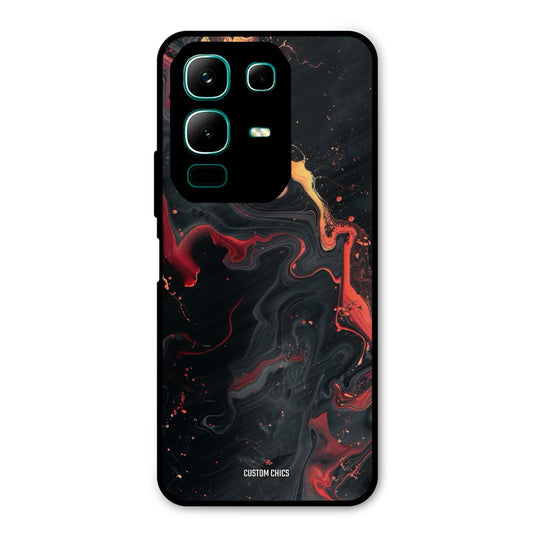 Black Artistic Art Infinix Note 50x Mobile Back Cover - Aesthetic PrintShield Case