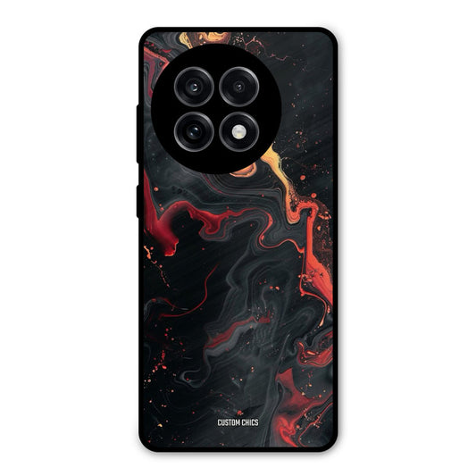 Black Artistic Art OnePlus 13R Mobile Back Cover - Aesthetic PrintShield Case