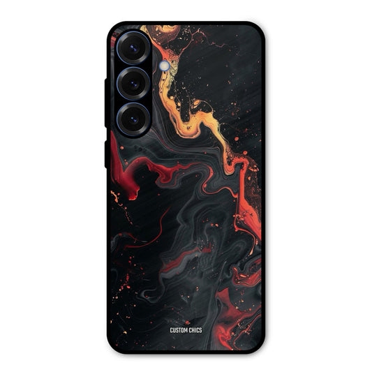 Black Artistic Art Samsung Galaxy S25 Plus Mobile Back Cover - Aesthetic PrintShield Case