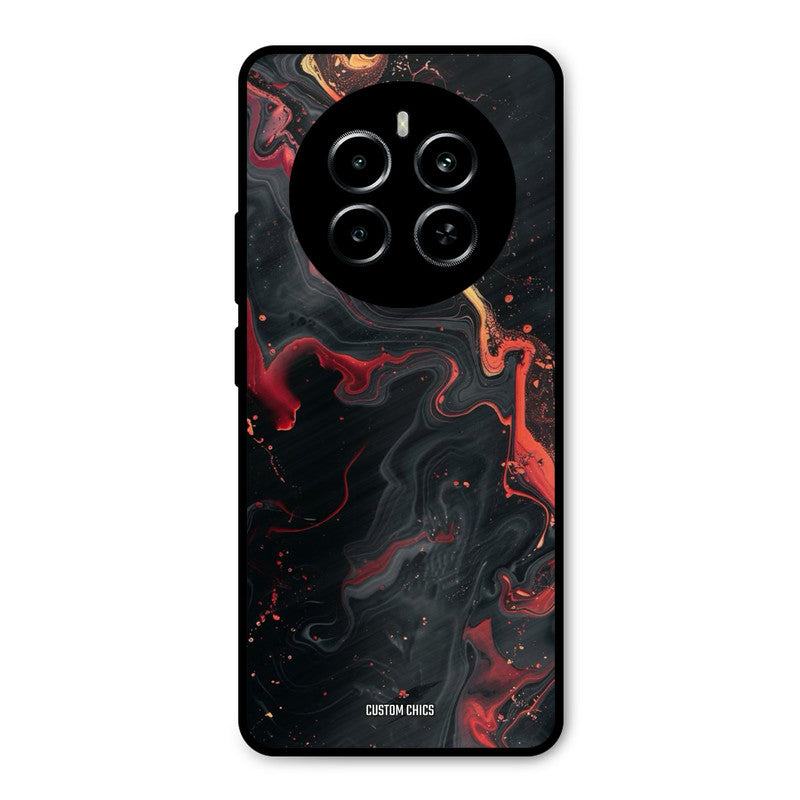 Black Artistic Art Realme P1 5G Mobile Back Cover - Aesthetic PrintShield Case