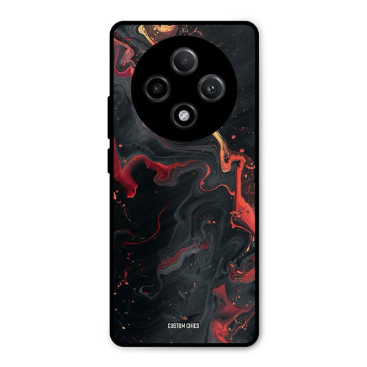 Black Artistic Art Oppo F27 Pro Plus 5G Mobile Back Cover - Aesthetic PrintShield Case