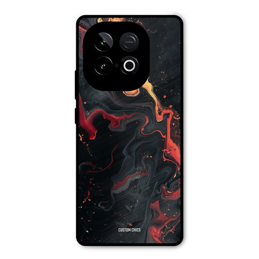 Black Artistic Art iQOO Neo 10 Mobile Back Cover - Aesthetic PrintShield Case