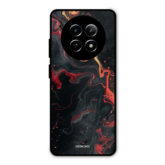Black Artistic Art Realme Narzo N65 Mobile Back Cover - Aesthetic PrintShield Case