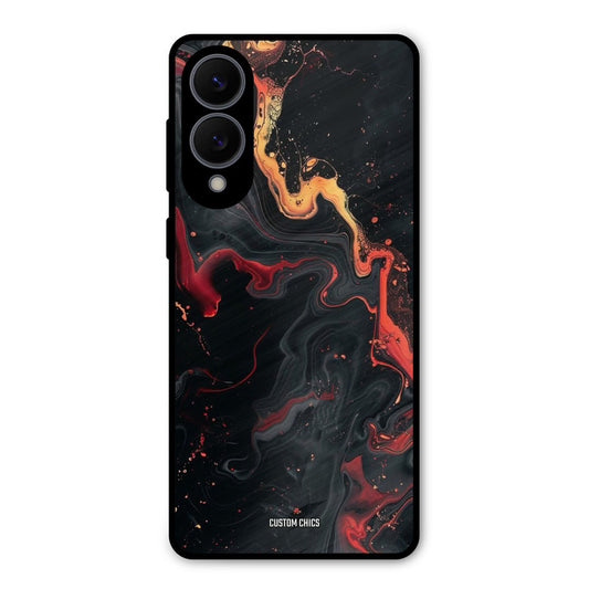 Black Artistic Art Samsung Galaxy S25 Edge Mobile Back Cover - Aesthetic PrintShield Case