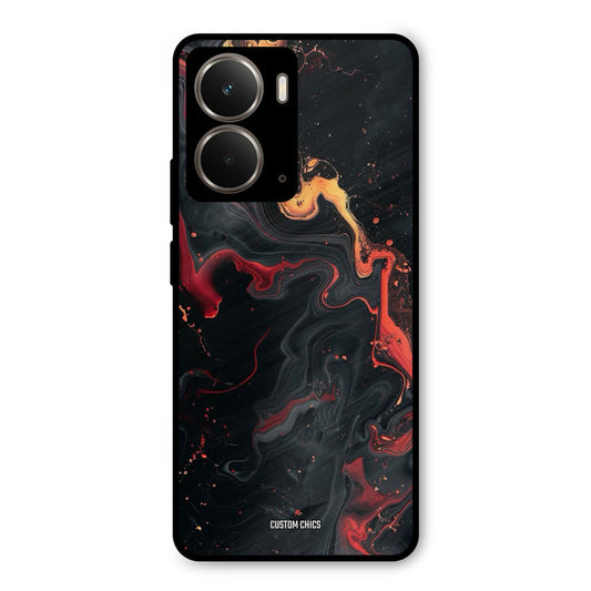 Black Artistic Art Realme P3 Mobile Back Cover - Aesthetic PrintShield Case