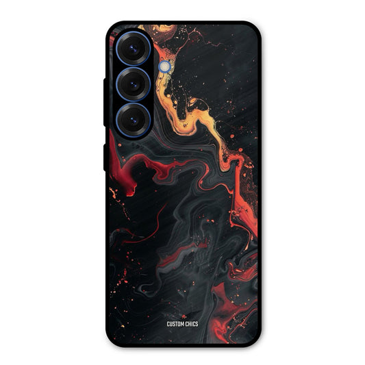 Black Artistic Art Samsung Galaxy S25 Mobile Back Cover - Aesthetic PrintShield Case