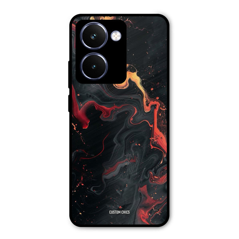 Black Artistic Art Realme P3 Ultra Mobile Back Cover - Aesthetic PrintShield Case