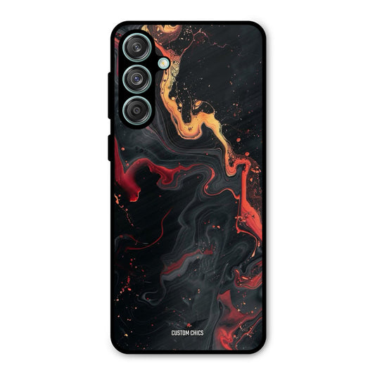 Black Artistic Art Samsung Galaxy M55 5G Mobile Back Cover - Aesthetic PrintShield Case