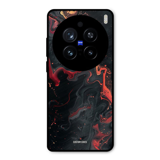 Black Artistic Art Vivo X200 Pro Mobile Back Cover - Aesthetic PrintShield Case