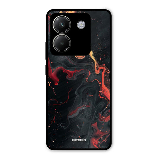 Black Artistic Art Poco M7 Pro Mobile Back Cover - Aesthetic PrintShield Case