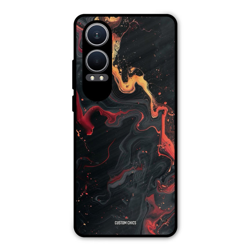 Black Artistic Art Oneplus Nord CE4 Lite Mobile Back Cover - Aesthetic PrintShield Case