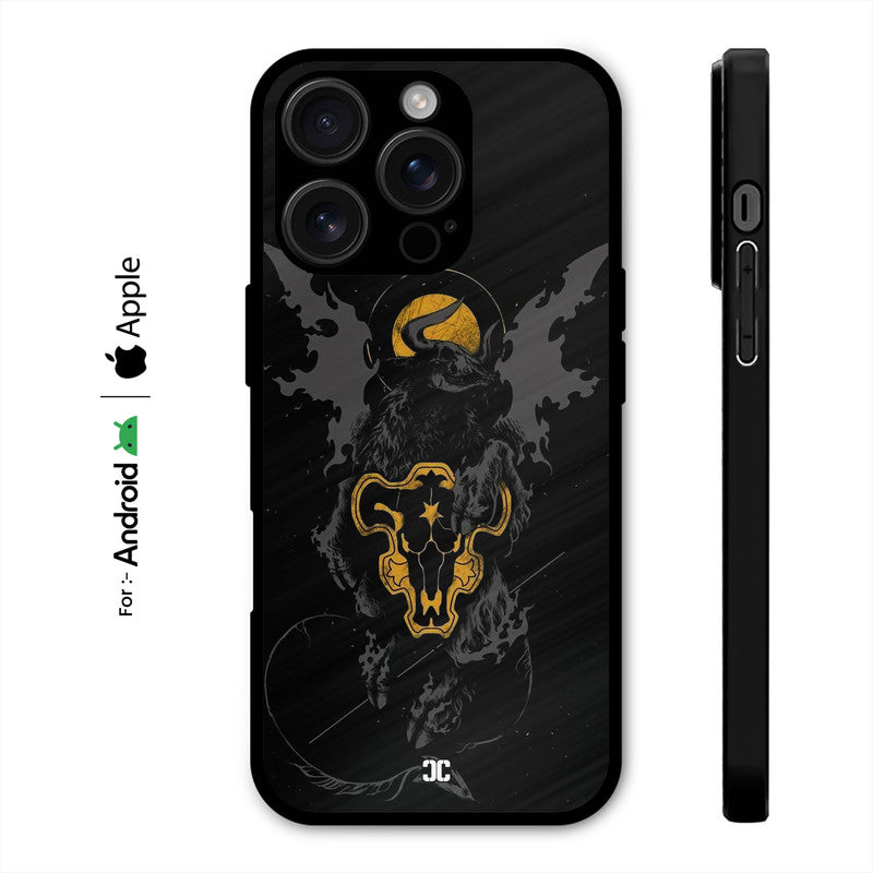 Black Bull Portrait Case – Premium PrintShield Mobile Cover