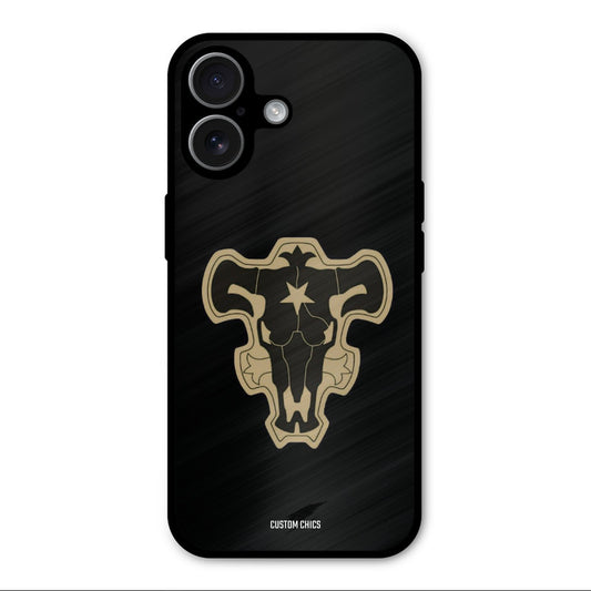 Black Bulls Logo iPhone 17 Mobile Back Cover - Anime PrintShield Case