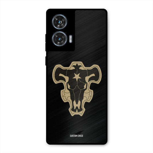 Black Bulls Logo Motorola Edge 50 Fusion Mobile Back Cover - Anime PrintShield Case