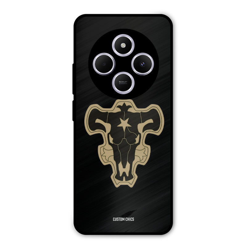 Black Bulls Logo Poco M7 Mobile Back Cover - Anime PrintShield Case