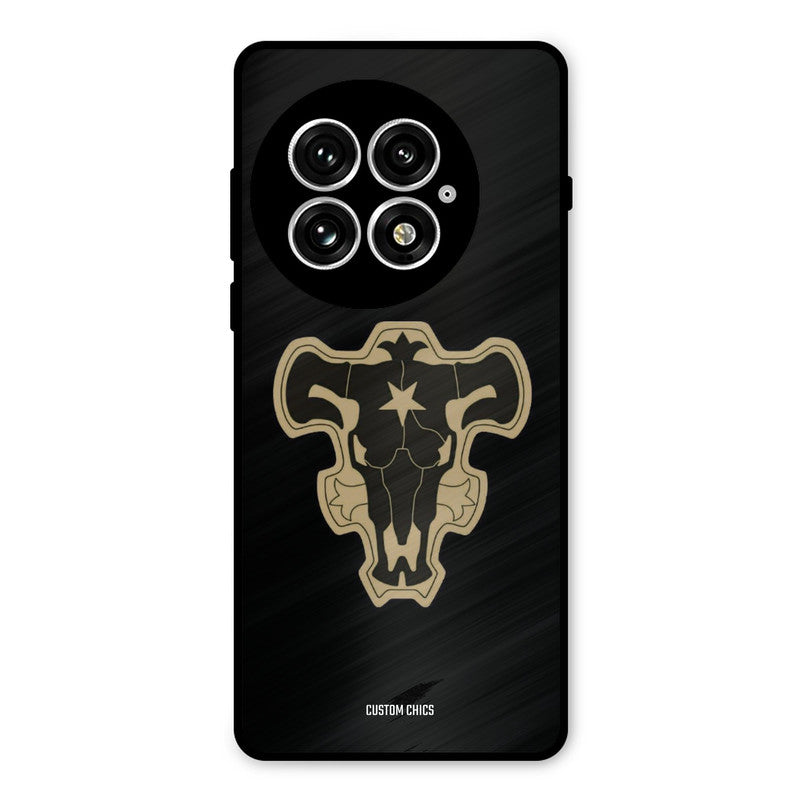 Black Bulls Logo Oneplus 13 Mobile Back Cover - Anime PrintShield Case