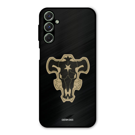 Black Bulls Logo Samsung Galaxy M34 Mobile Back Cover - Anime PrintShield Case