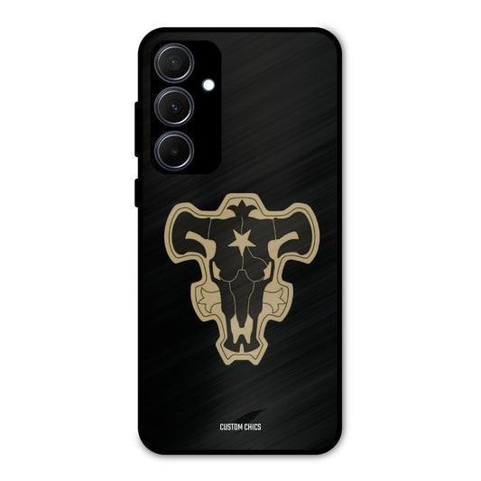 Black Bulls Logo Samsung Galaxy A35 5G Mobile Back Cover - Anime PrintShield Case