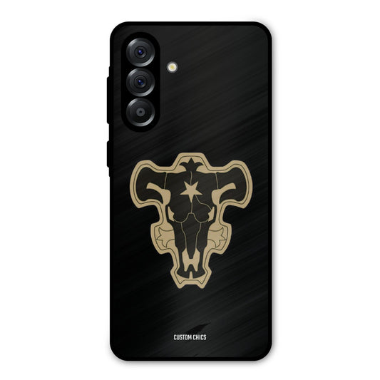 Black Bulls Logo Samsung Galaxy A36 Mobile Back Cover - Anime PrintShield Case