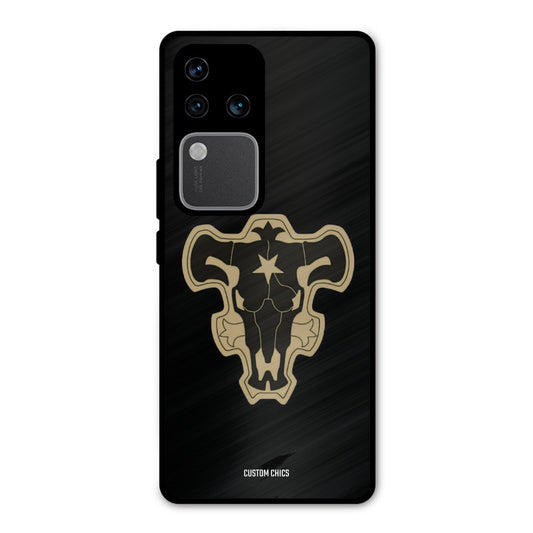 Black Bulls Logo Vivo V30 Pro Mobile Back Cover - Anime PrintShield Case