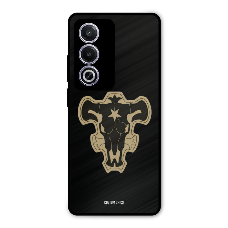 Black Bulls Logo Oppo K12x Mobile Back Cover - Anime PrintShield Case