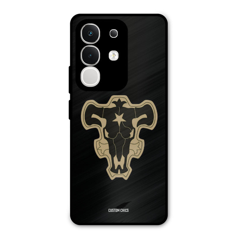Black Bulls Logo Vivo T4x Mobile Back Cover - Anime PrintShield Case