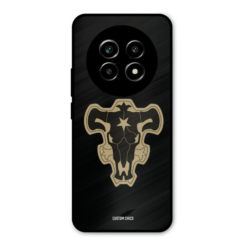 Black Bulls Logo Realme 13 Pro Mobile Back Cover - Anime PrintShield Case