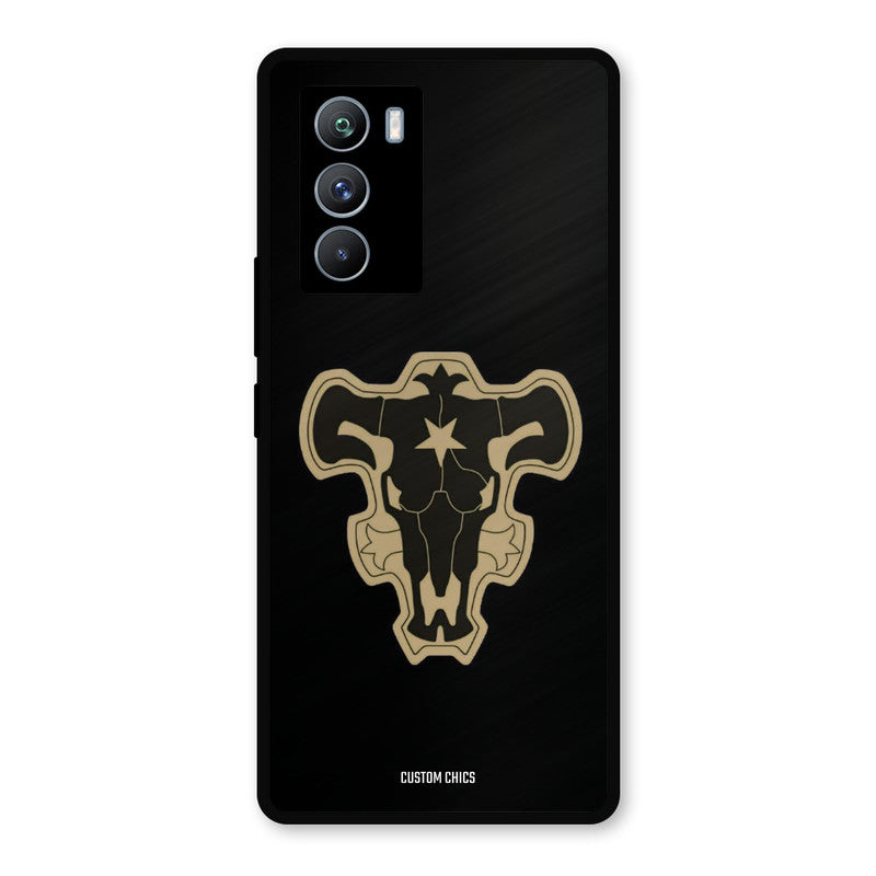 Black Bulls Logo iQOO 9SE Mobile Back Cover - Anime PrintShield Case