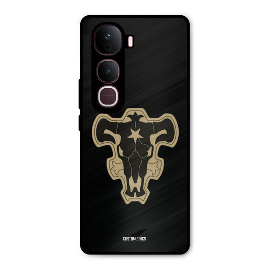Black Bulls Logo Vivo Y400 Pro Mobile Back Cover - Anime PrintShield Case