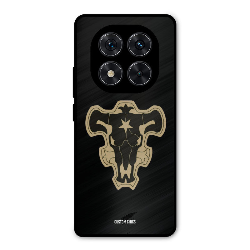Black Bulls Logo Redmi Note 14 Pro Mobile Back Cover - Anime PrintShield Case