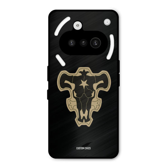 Black Bulls Logo Nothing Phone 3A Mobile Back Cover - Anime PrintShield Case