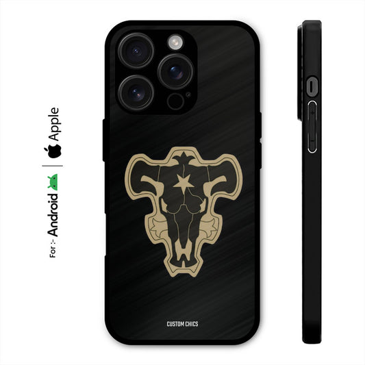 Black Bulls Logo Case – Premium PrintShield Mobile Cover