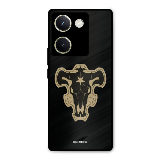 Black Bulls Logo Vivo Y200 Pro Mobile Back Cover - Anime PrintShield Case