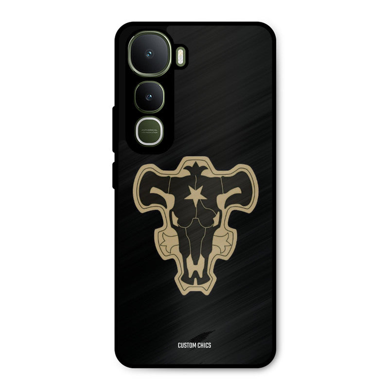 Black Bulls Logo Vivo Y400 Mobile Back Cover - Anime PrintShield Case