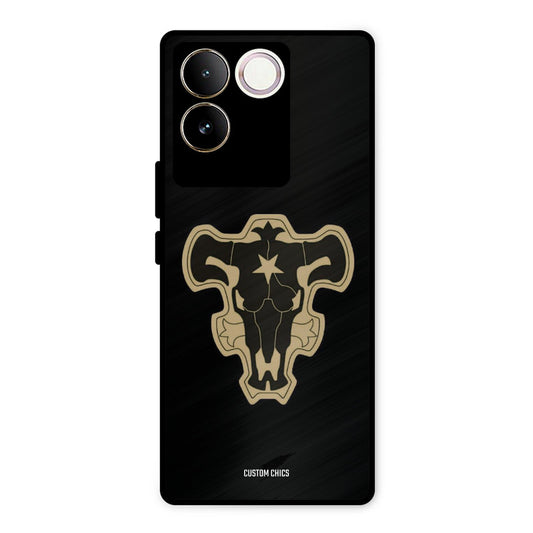 Black Bulls Logo Vivo T2 Pro Mobile Back Cover - Anime PrintShield Case