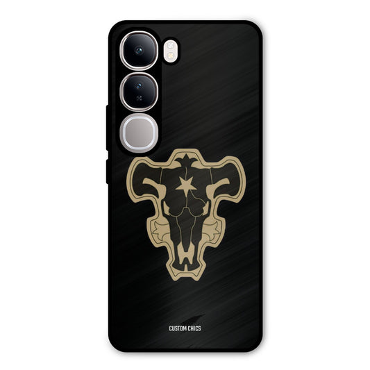Black Bulls Logo Vivo Y300 Mobile Back Cover - Anime PrintShield Case