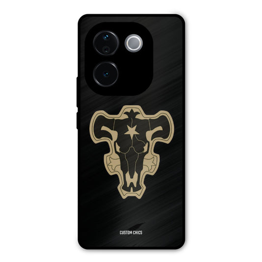 Black Bulls Logo Vivo T3 Pro Mobile Back Cover - Anime PrintShield Case