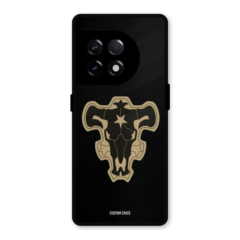 Black Bulls Logo OnePlus 11R Mobile Back Cover - Anime PrintShield Case