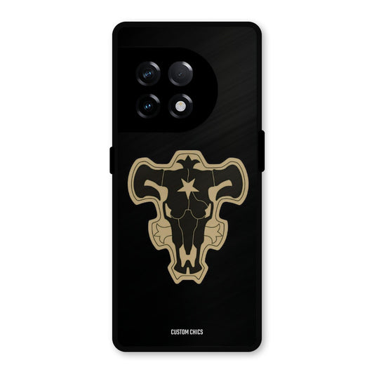 Black Bulls Logo OnePlus 11R Mobile Back Cover - Anime PrintShield Case
