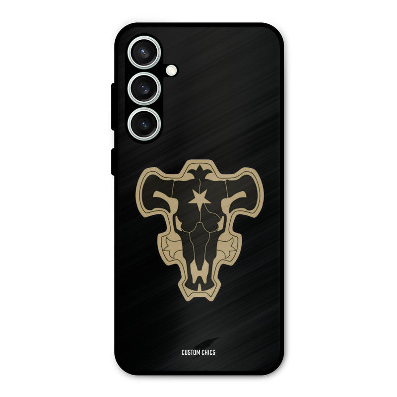 Black Bulls Logo Samsung Galaxy S23 FE Mobile Back Cover - Anime PrintShield Case