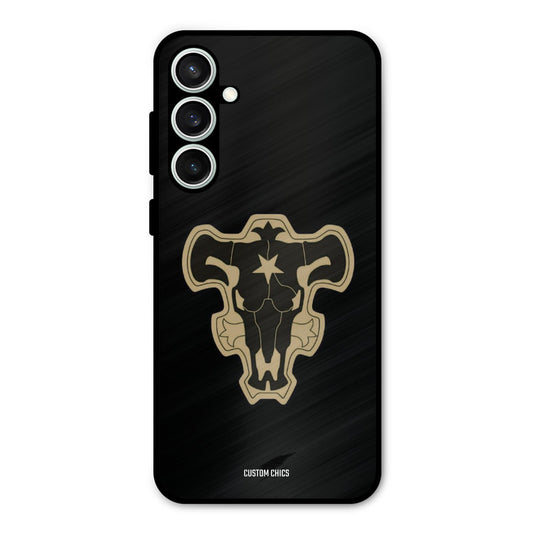 Black Bulls Logo Samsung Galaxy S23 FE Mobile Back Cover - Anime PrintShield Case