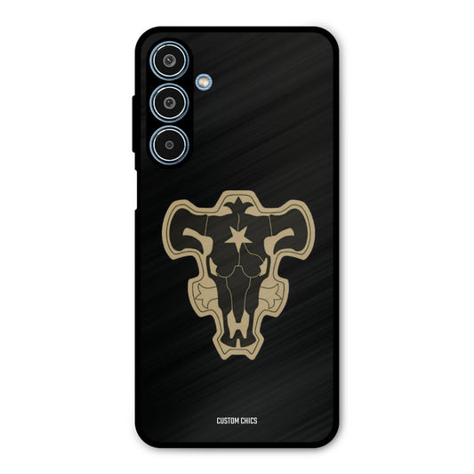 Black Bulls Logo Samsung Galaxy M35 5G Mobile Back Cover - Anime PrintShield Case