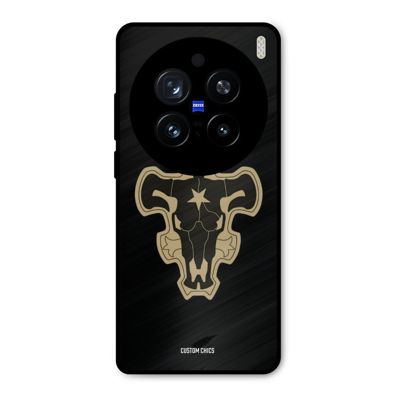 Black Bulls Logo Vivo X200 Pro Mobile Back Cover - Anime PrintShield Case